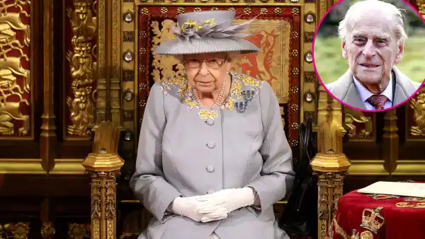 Queen Elizabeth II Makes 1st Official Outing Since Prince Philip Funeral to Open Parliament