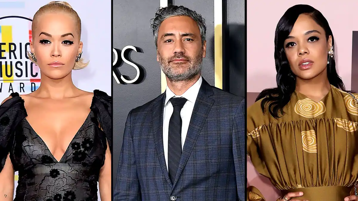 Rita Ora Boyfriend Taika Waititi Cozy Up Tessa Thompson