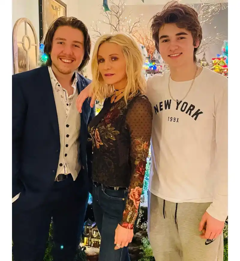 Russell Crowe Ex-Wife Danielle Spencer Shares Rare Photo of Their Teenage Sons 2