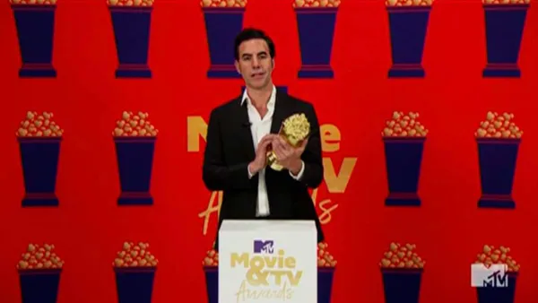 Sacha Baron Cohen Receives Comedic Genius Award 2021 MTV Awards