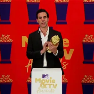 Sacha Baron Cohen Receives Comedic Genius Award 2021 MTV Awards
