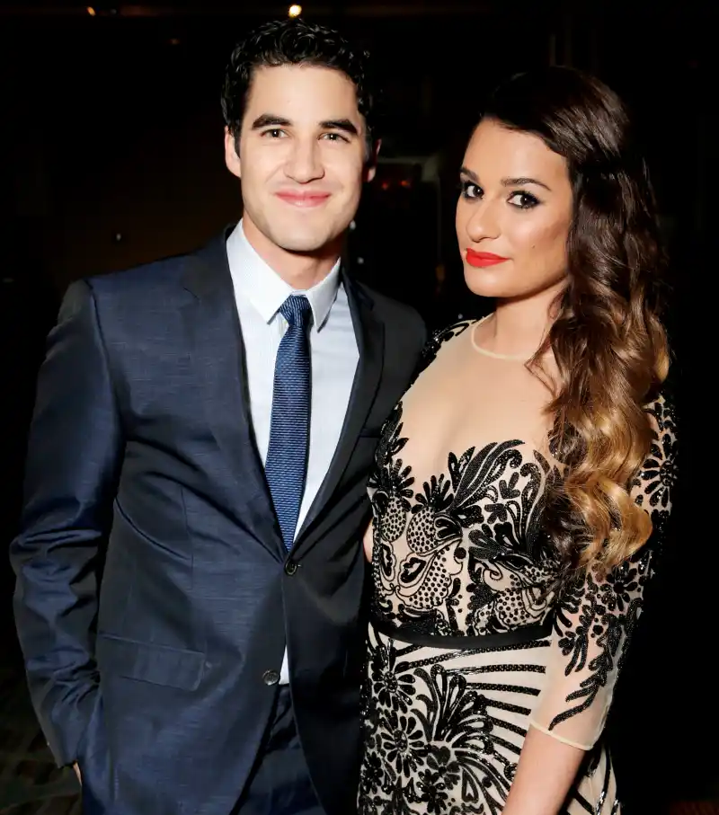 See Darren Criss Meeting Lea Michele 9-Month-Old Son Ever 1st Time