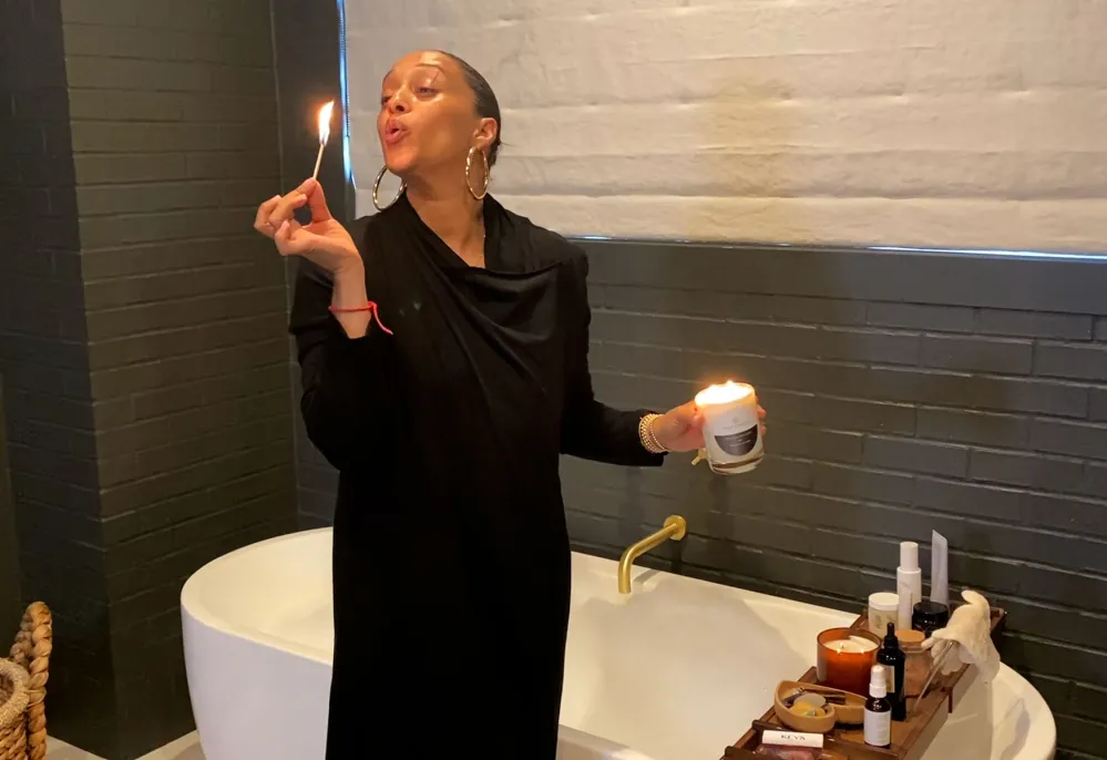 Burning Sage and Bubble Baths! Tia Mowry&rsquo;s 11-Step Nighttime Routine