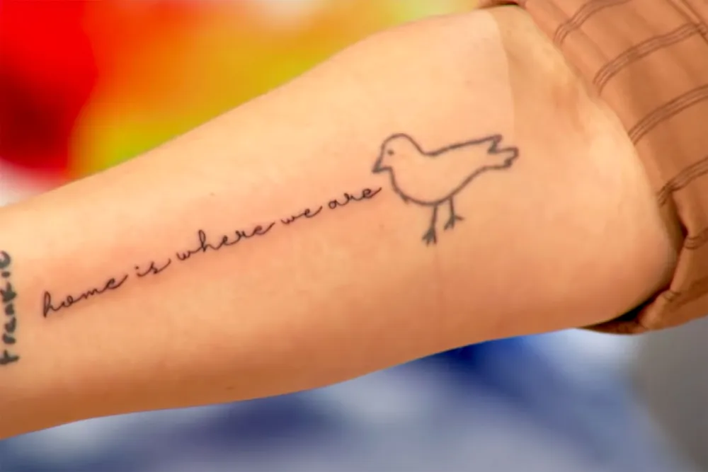 Why Drew Barrymore&rsquo;s Sentimental New Tattoo Made Her Cry