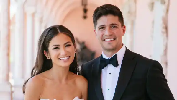 Bachelor's Caila Quinn Marries Nick Burrello in Waterfront Ceremony: See the Photos