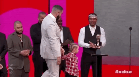 Drake Brings Son Adonis On Stage 2021 Billboard Music Awards