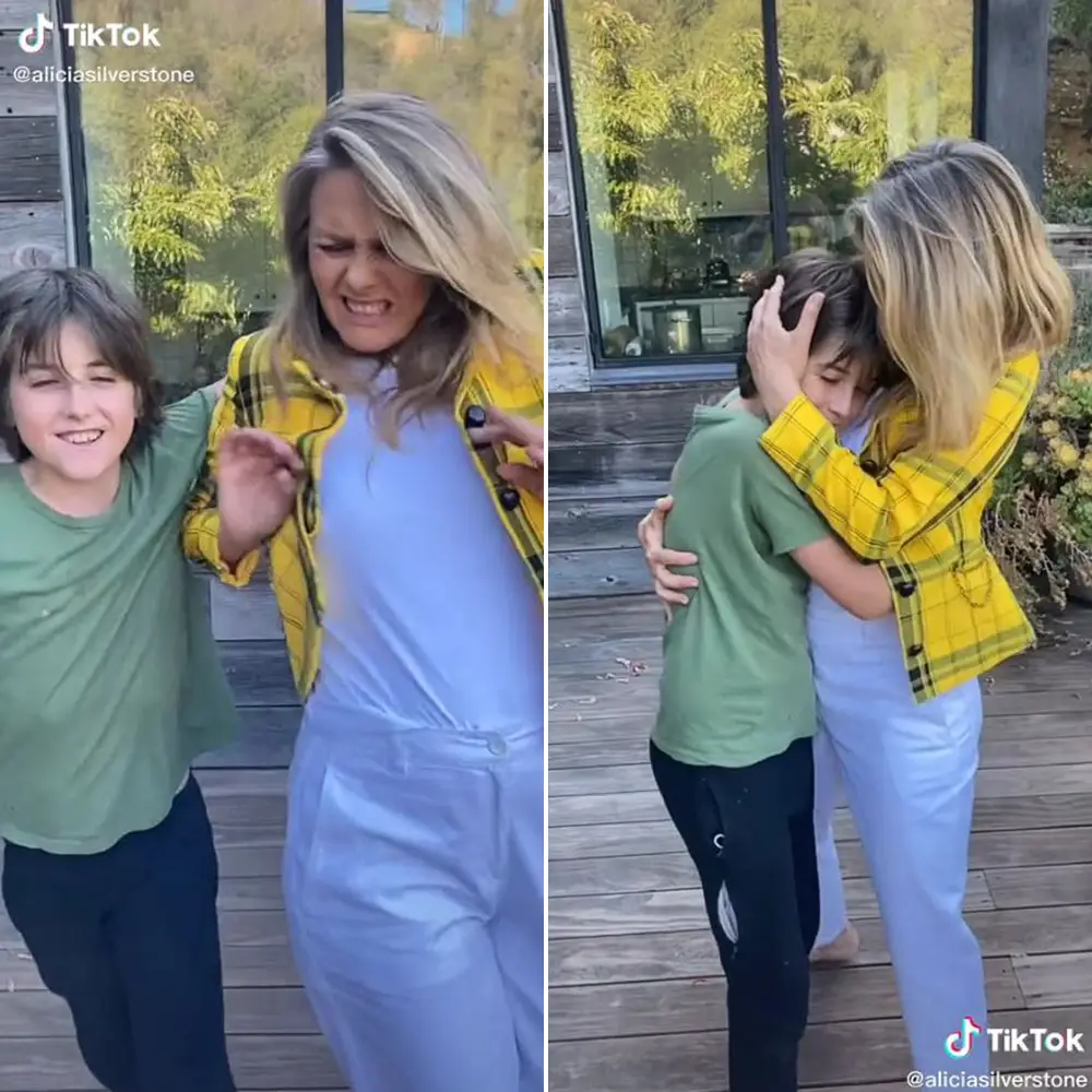 Alicia Silverstone Joins TikTok With &lsquo;Clueless&rsquo; Homage and Help From Son Bear