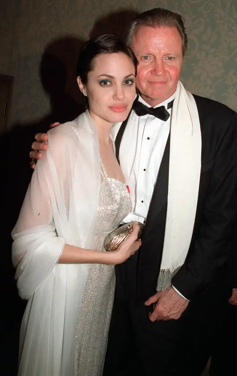Angelina Jolie and Jon Voight Celebrity Family Members Who Worked Together