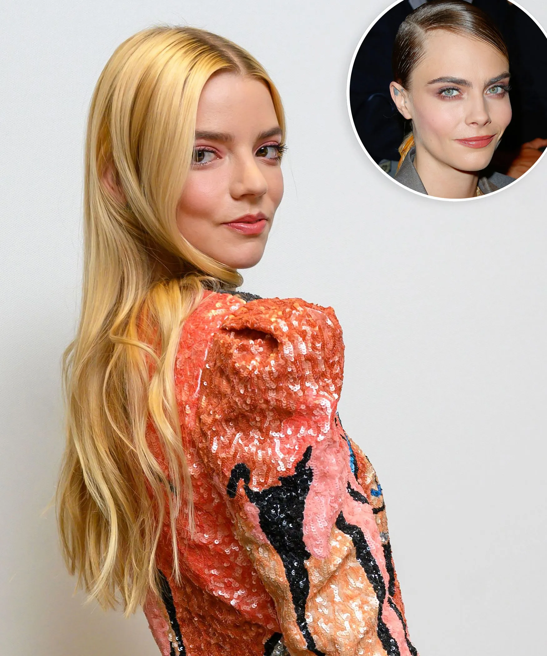 BFF Goals! Anya Taylor-Joy Prevents Cara Delevingne’s Wardrobe Malfunction