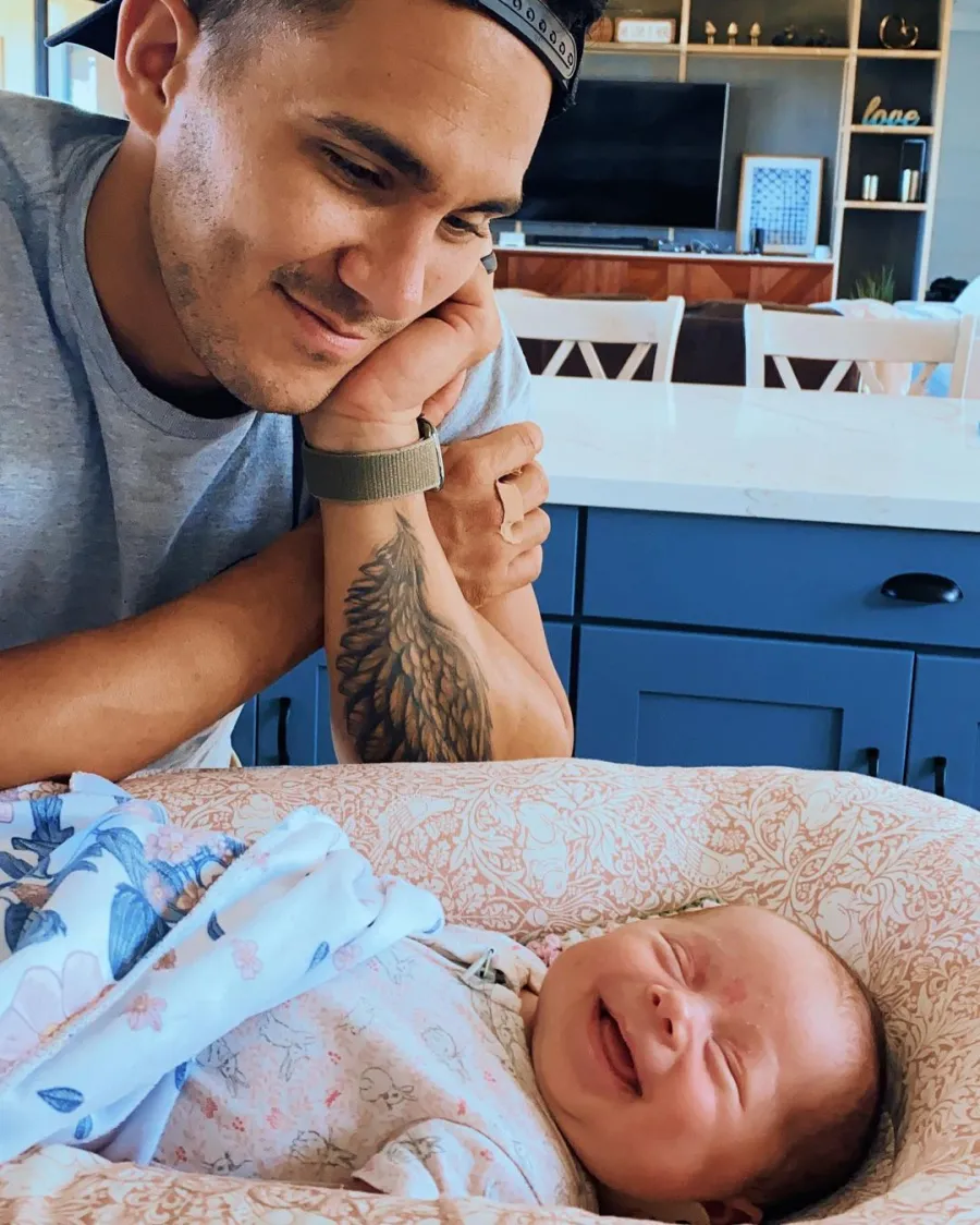 Carlos PenaVega Celebrates 1 Month With His and Alexa's Daughter Rio