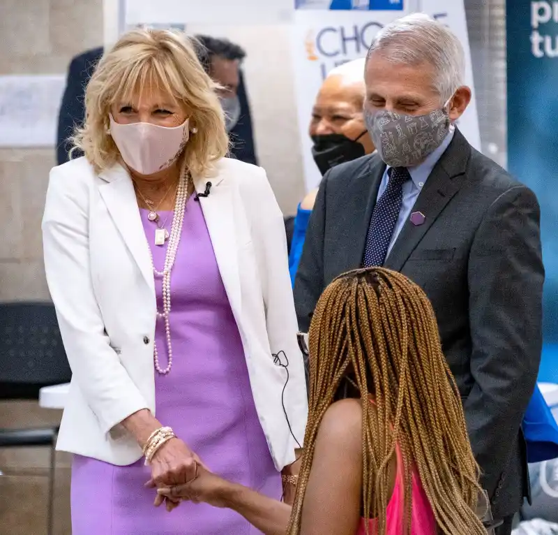 Pop of Purple! Dr. Jill Biden Is Ready for Summer in Stunning Lilac Dress