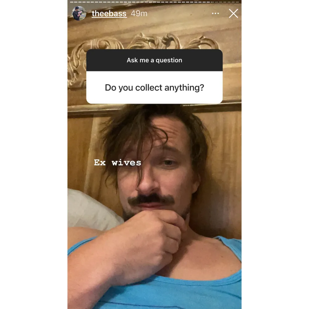 Evan Bass Jokes About Collecting 'Ex-Wives' Amid Carly Waddell Split, Confirms He's Been Dating