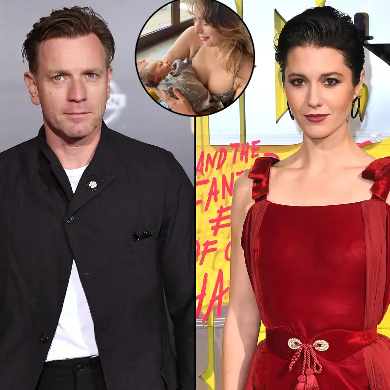 Ewan McGregor Mary Elizabeth Winstead Welcome 1st Child Together Clara McGregor Holds Baby Brother Gallery