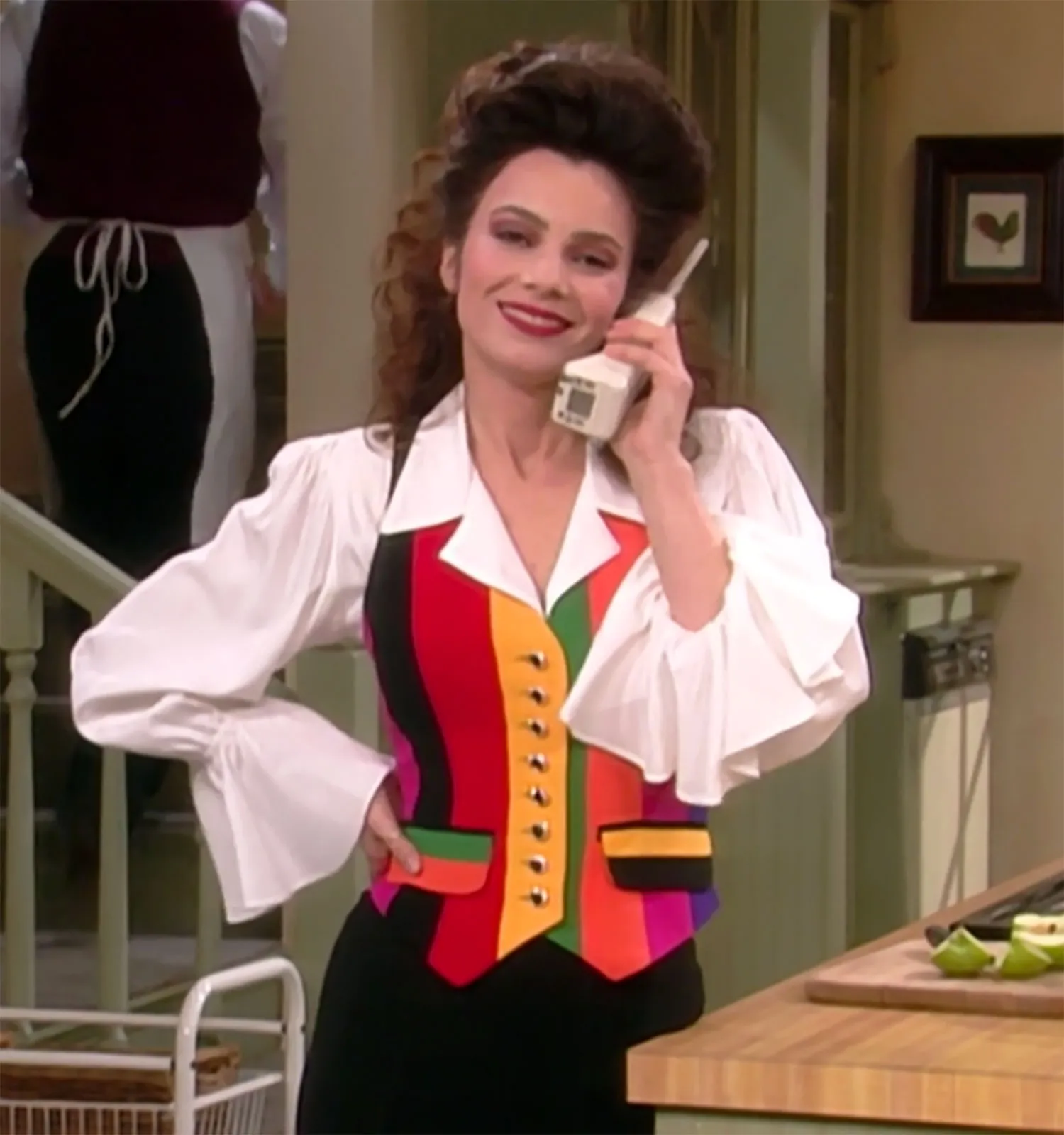 Fran Drescher Brings Back Her Iconic Moschino Vest From ‘The Nanny’