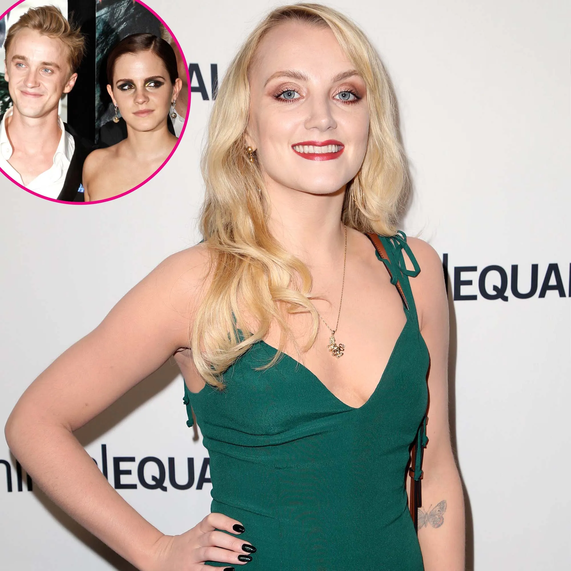 Harry Potters Evanna Lynch Teases Emma Watson Tom Felton Crush Hormones