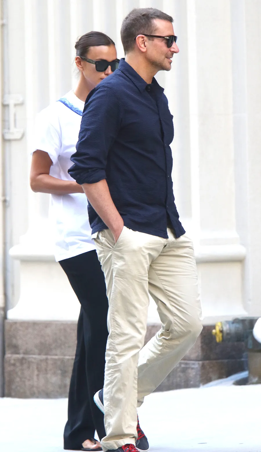 Irina Shayk and Ex Bradley Cooper Reunite in New York Amid Her Romance With Kanye West