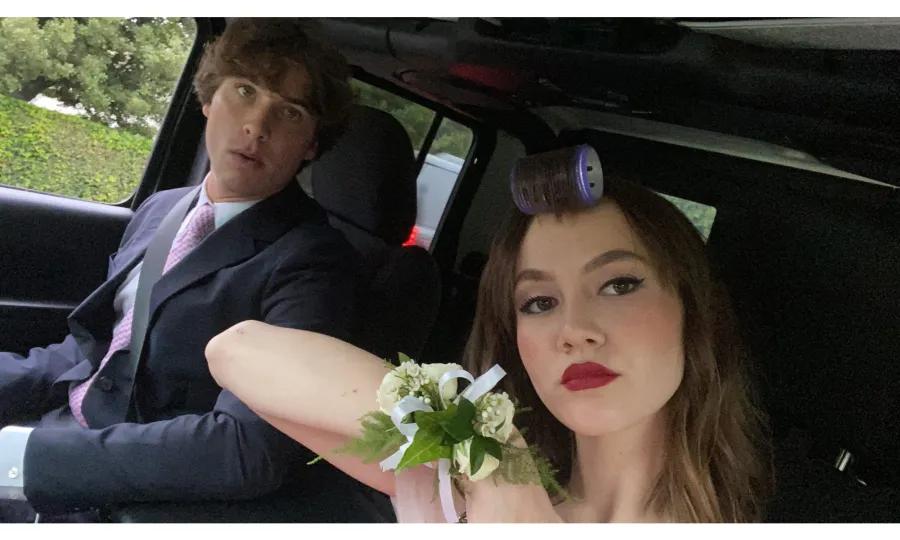 Iris Apatow Celebs Kids Attend 2021 Prom
