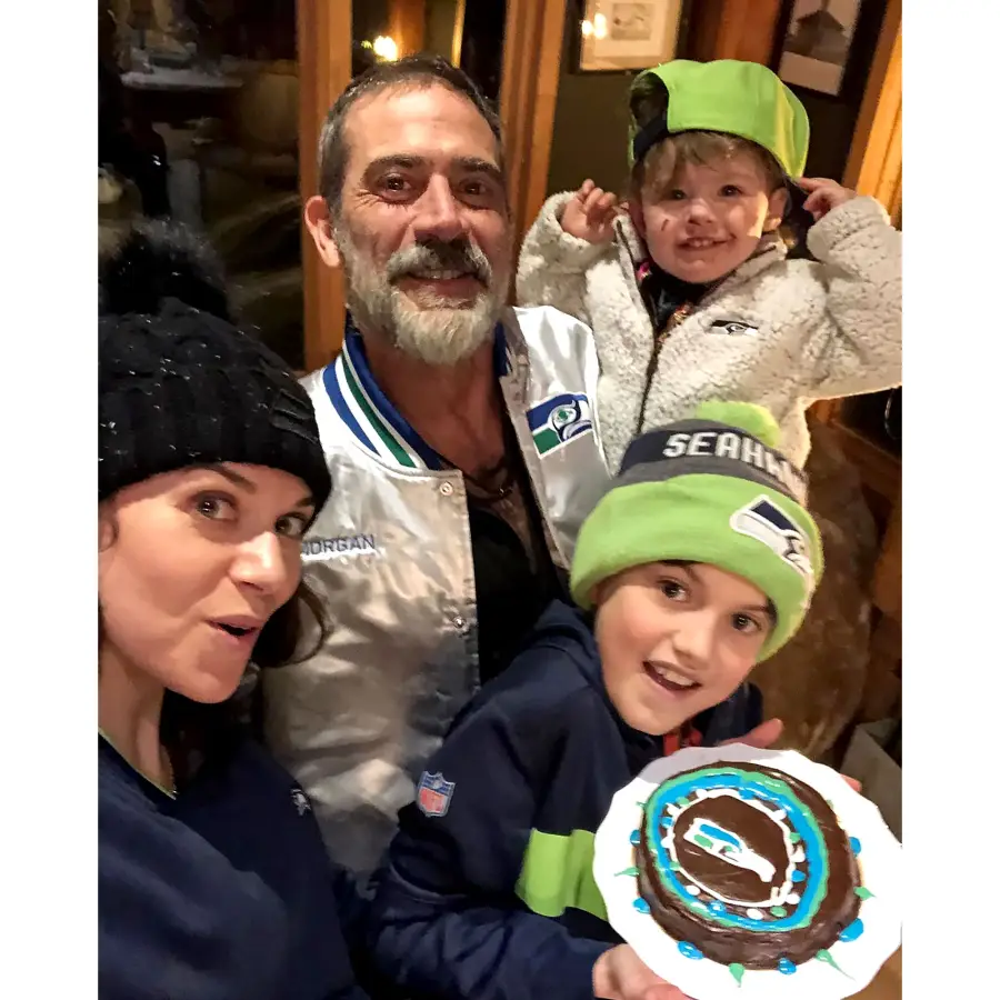 Jeffrey Dean Morgan Hilarie Burtons Sweetest Moments With Their Kids Over Years