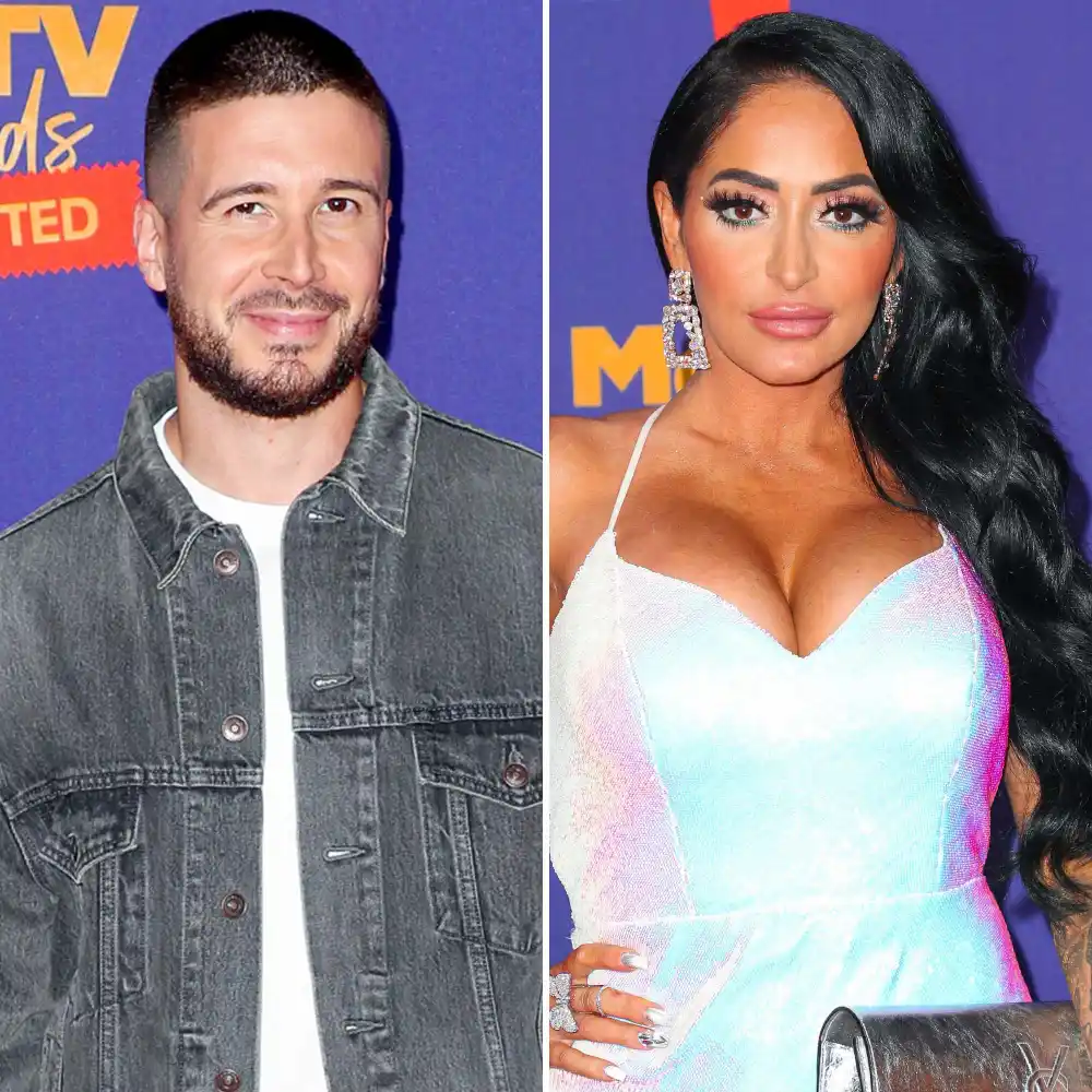 Jersey Shores Vinny Jokes Angelinas Worst Date Was Her Wedding