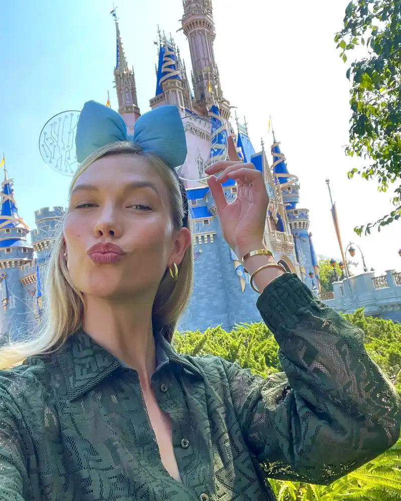 Happiest Place on Earth! Karlie Kloss Brings 3-Month-Old Son Levi to Disney