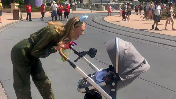 Happiest Place on Earth! Karlie Kloss Brings 3-Month-Old Son Levi to Disney