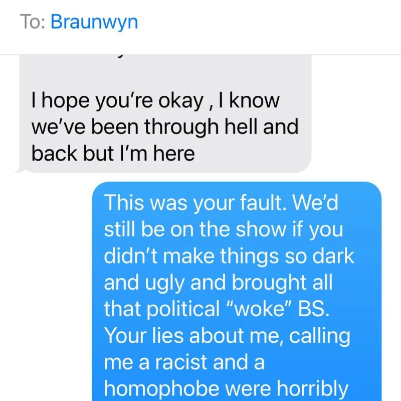 Kelly Dodd Blames Braunwyn for Getting Them Fired From ‘RHOC’: Read Their Fiery Text Exchange