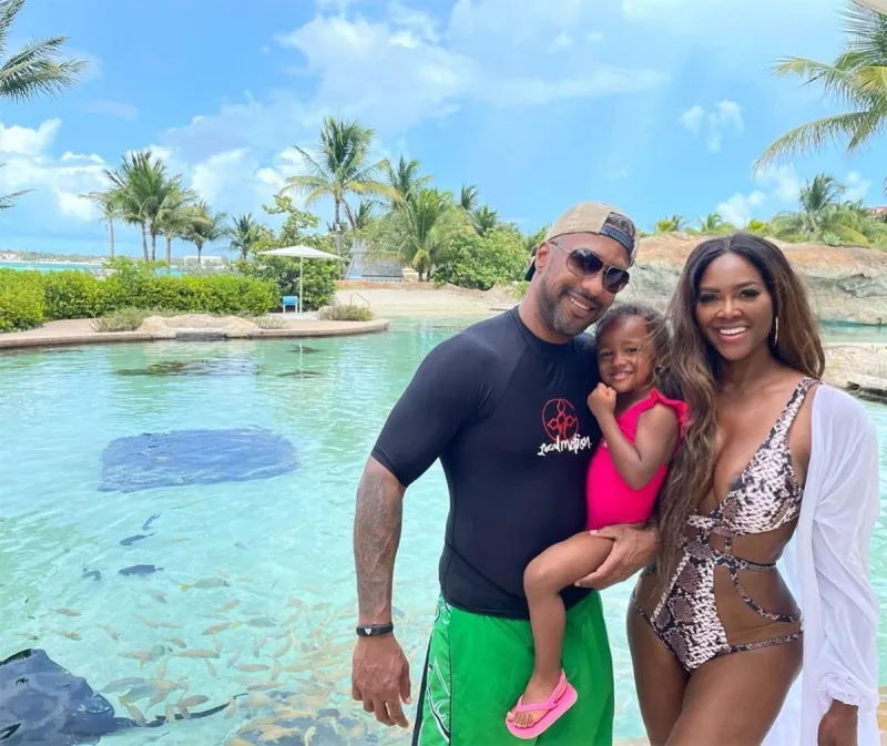 Kenya Moore Beach and Pool Trips in Summer 2021 Real Housewives of Atlanta Marc Daly Brooklyn