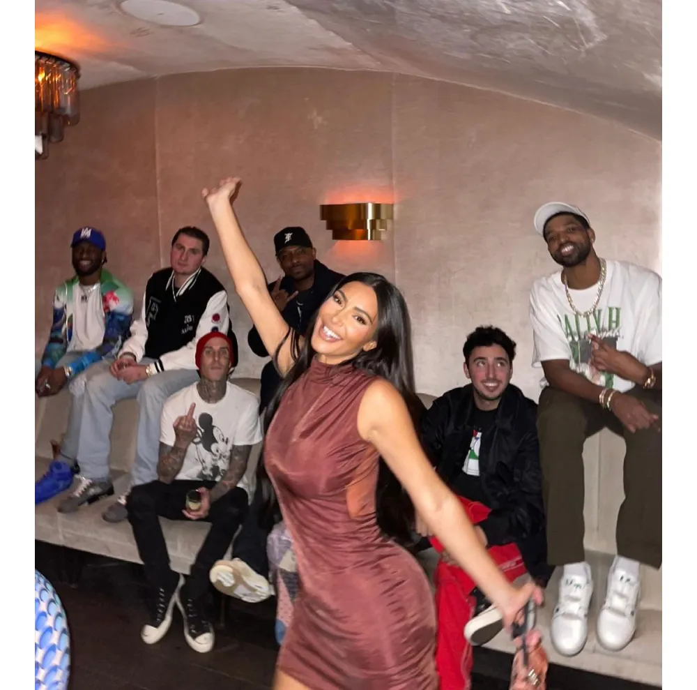 Kim Kardashian Has Fun With Travis Barker After Denying Hookup Claims 2