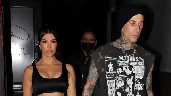 Inside Kourtney Kardashian and Travis Barker’s Lovey Date Night: Photos