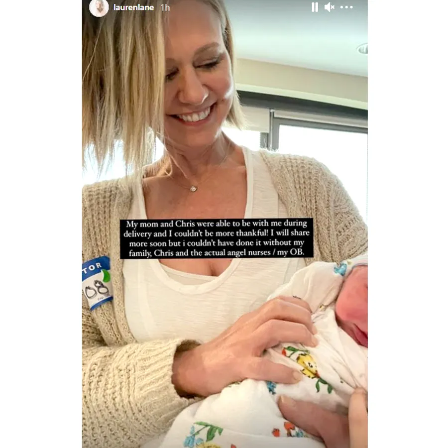 Lauren Bushnell Gives Birth Welcomes 1st Child With Husband Chris Lane