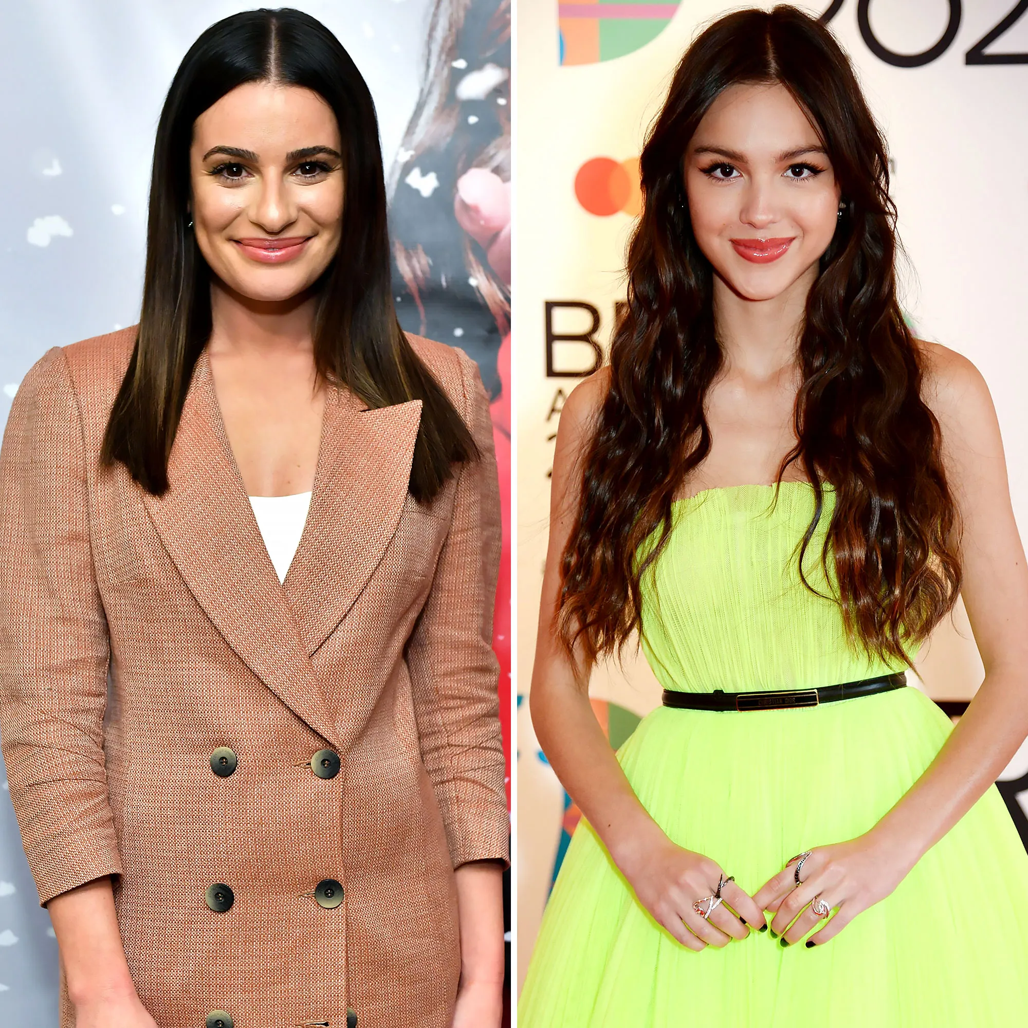 Lea Michele Listens Olivia Rodrigos Glee Lyrics After Costar Drama