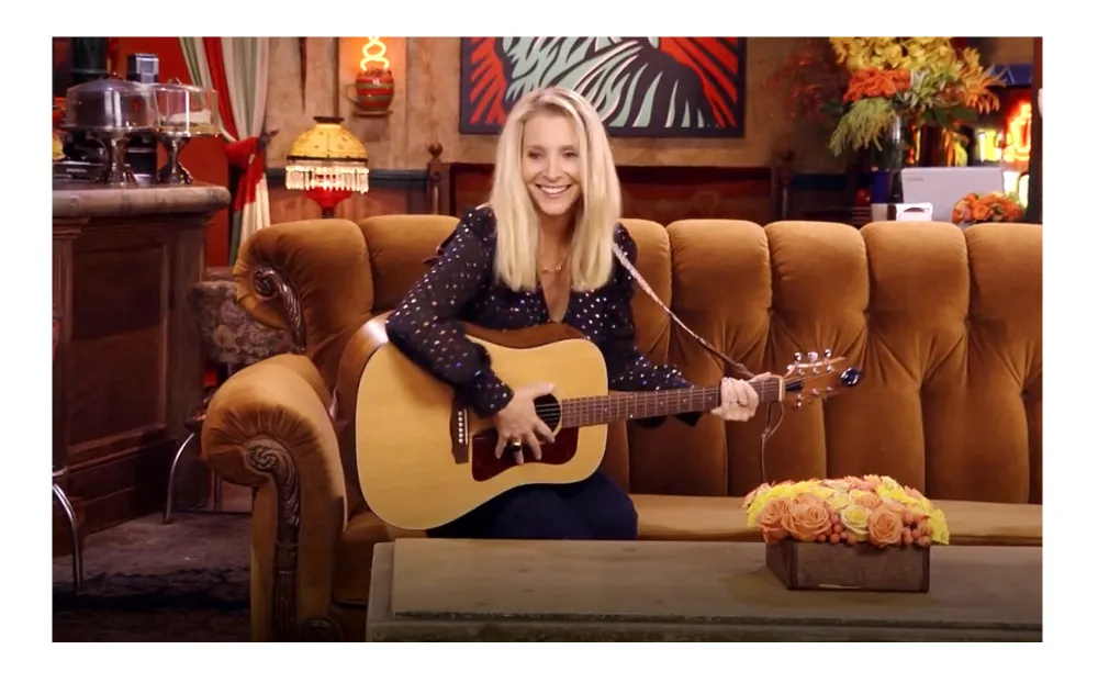 Lisa Kudrow Panicked Ahead Smelly Cat Performance Friends Reunion