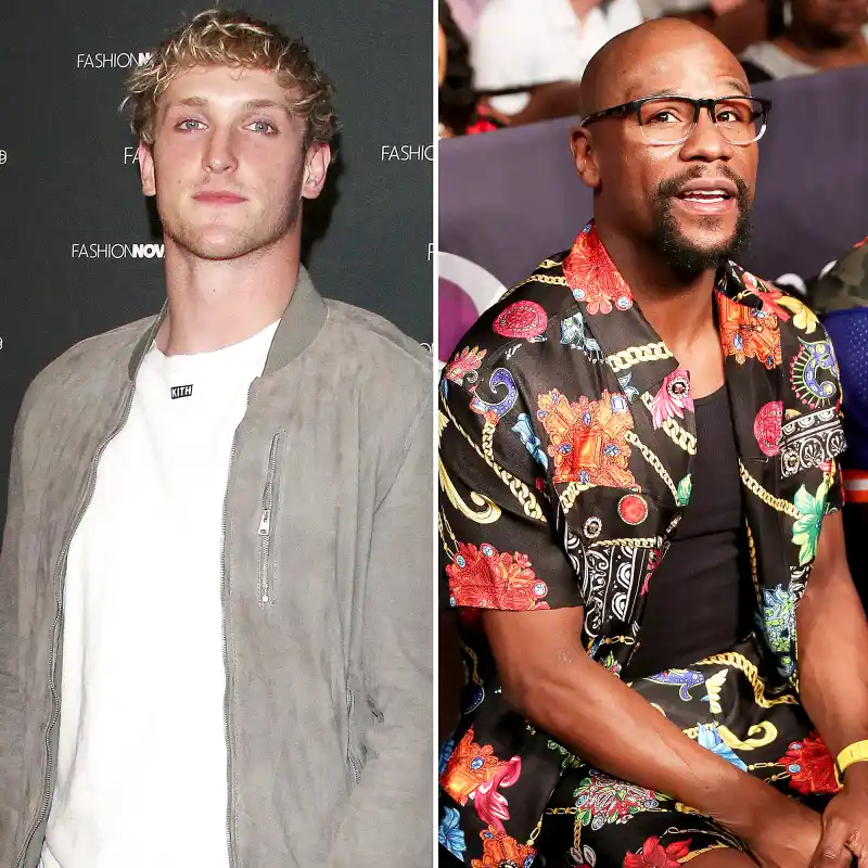 Logan Paul Reacts Floyd Mayweather Fight Memes