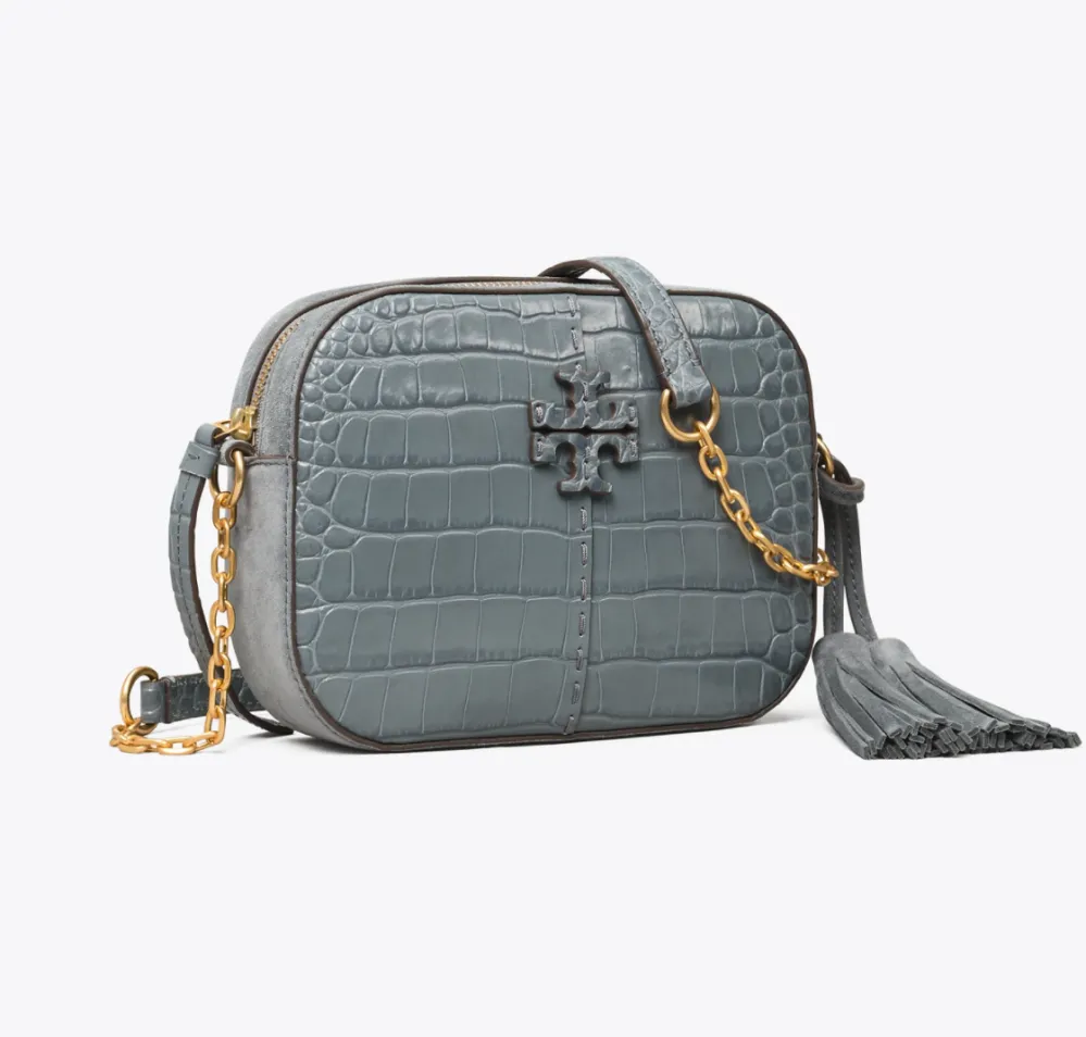 McGraw Embossed Camera Bag