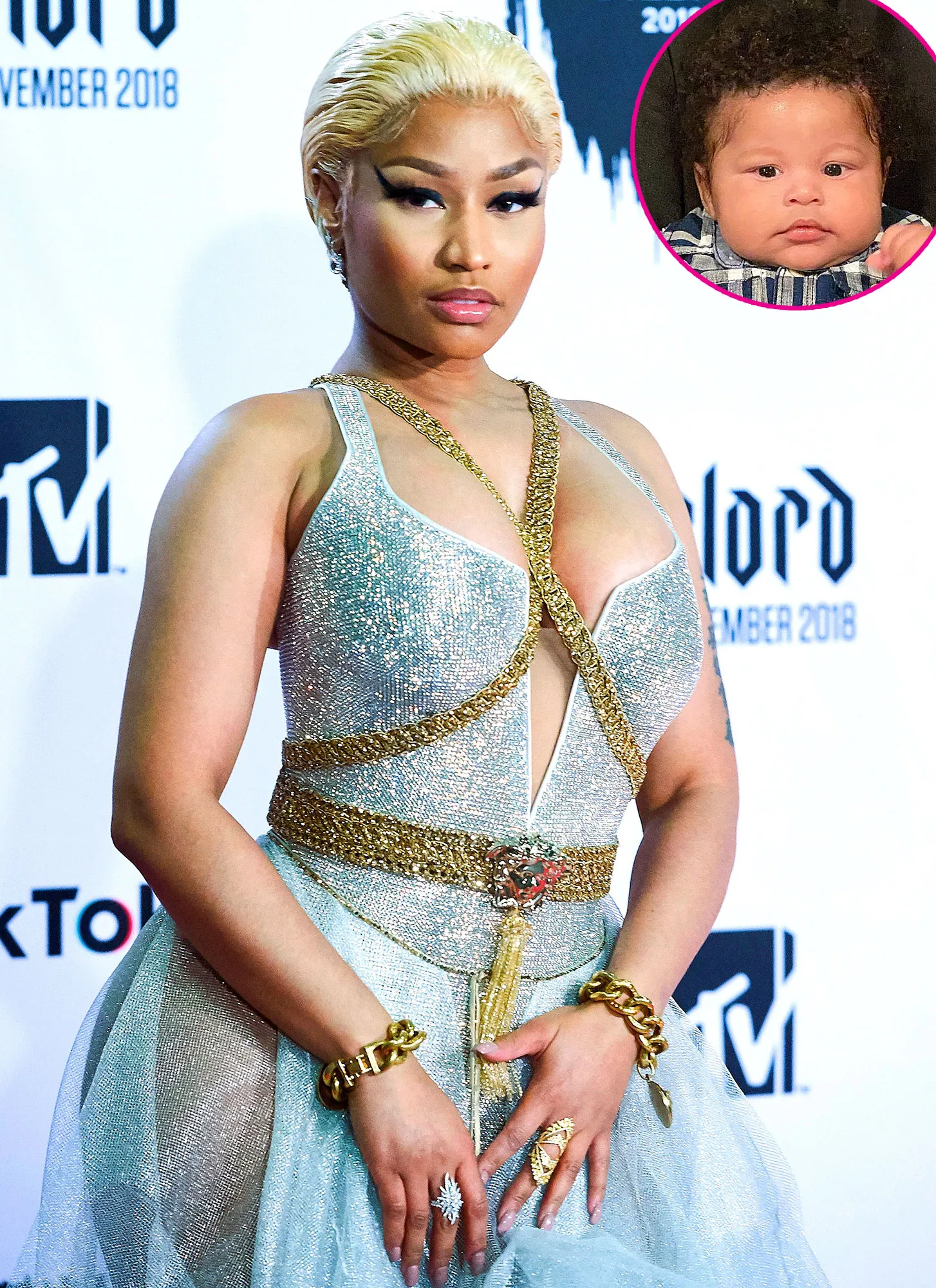 Nicki Minaj Gives Rare Glimpse of 8-Month-Old Son Trying to Walk