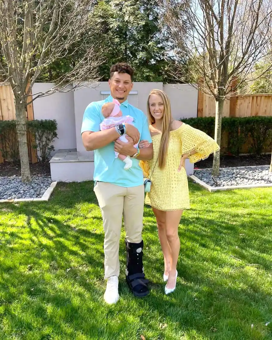 Patrick Mahomes Brittany Matthews Family Photos With Daughter Sterling