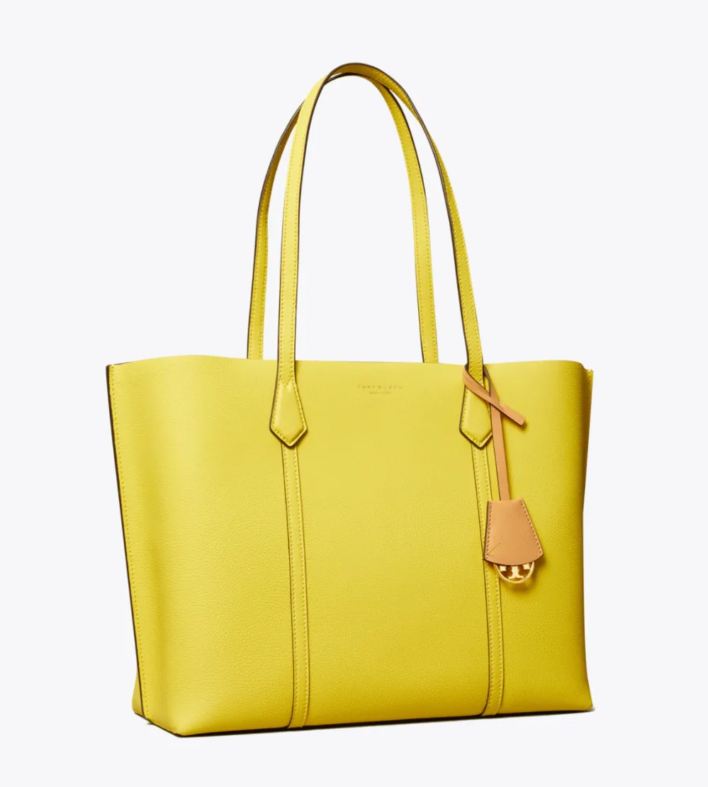 Perry Triple-Compartment Tote Bag