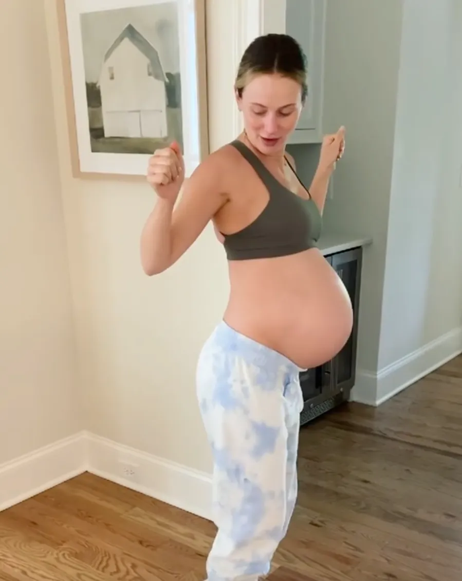Pregnant Lauren Bushnell and Chris Lane TRY TO INDUCE LABOR WITH THESE TRICKS