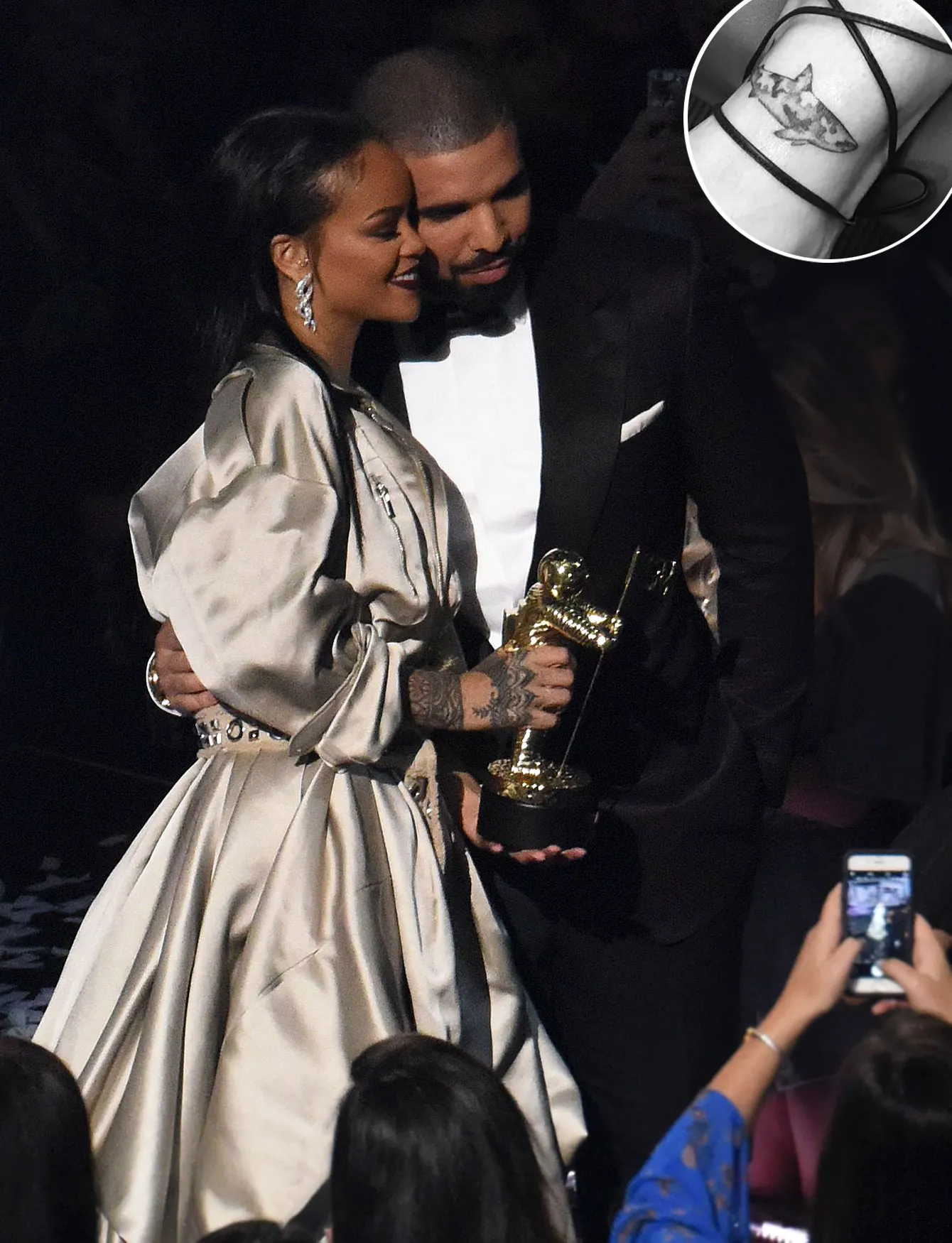 Rihanna Covers Up the Matching Shark Tattoo She Got With Drake: Details