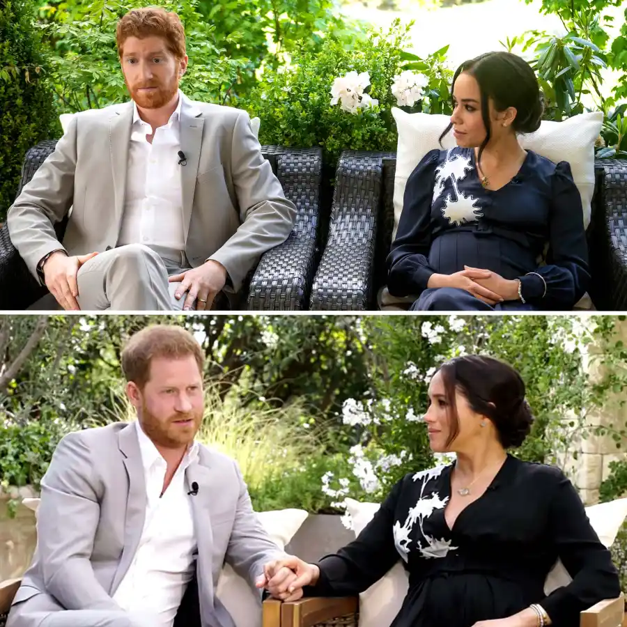 See Lifetimes Harry & Meghan Stars Side Side Royals Photos