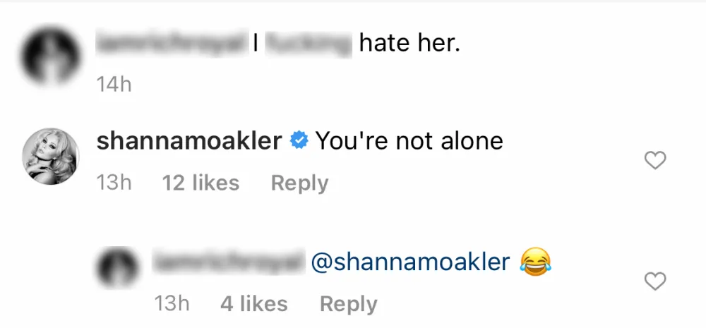 Shanna Moakler Implies She "F&mdash;king Hates" Kim Kardashian With Pointed Comment