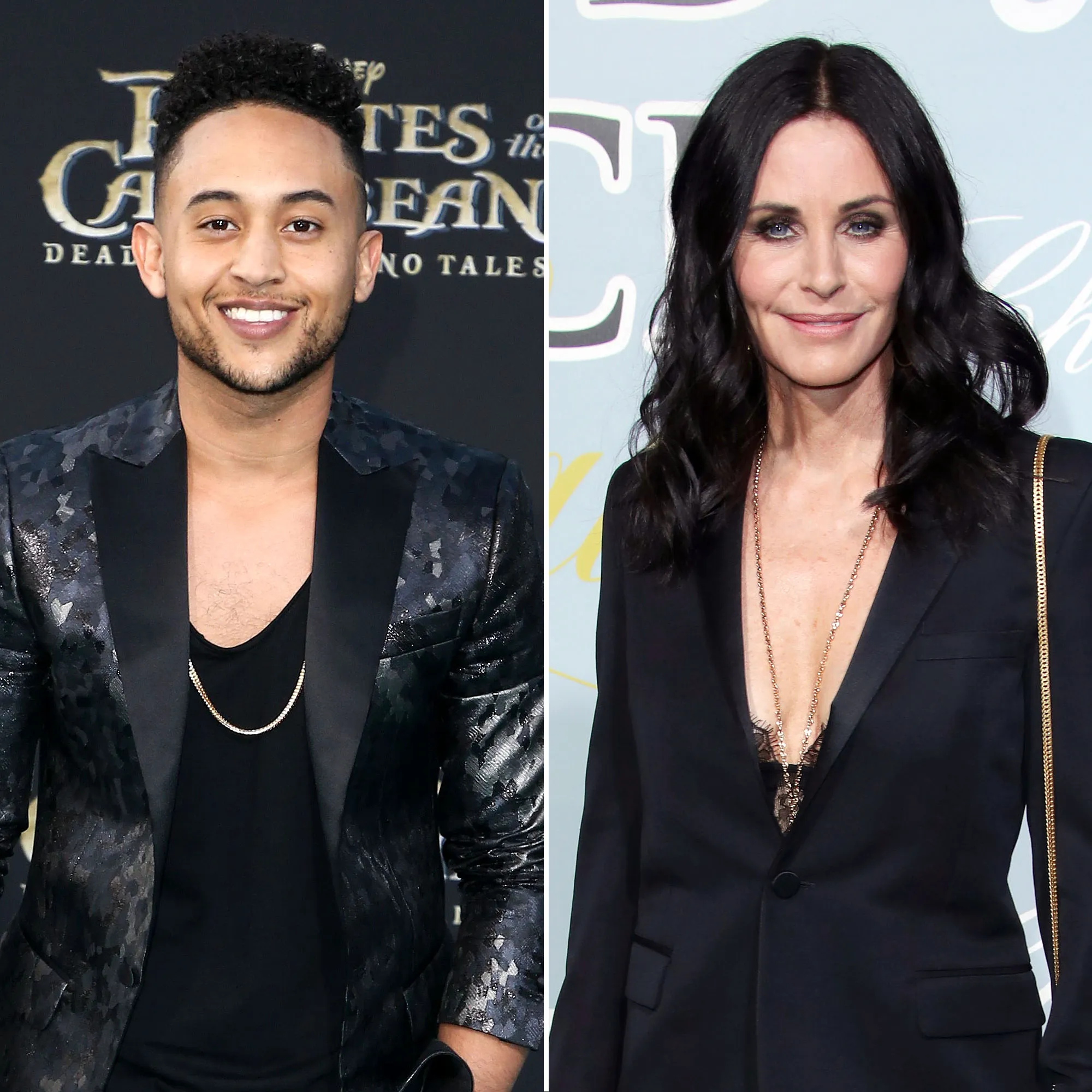 Tahj Mowry Biggest Crush Courteney Cox Friends Cameo