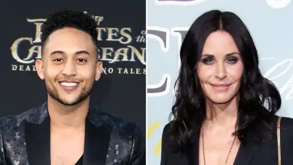 Tahj Mowry Biggest Crush Courteney Cox Friends Cameo
