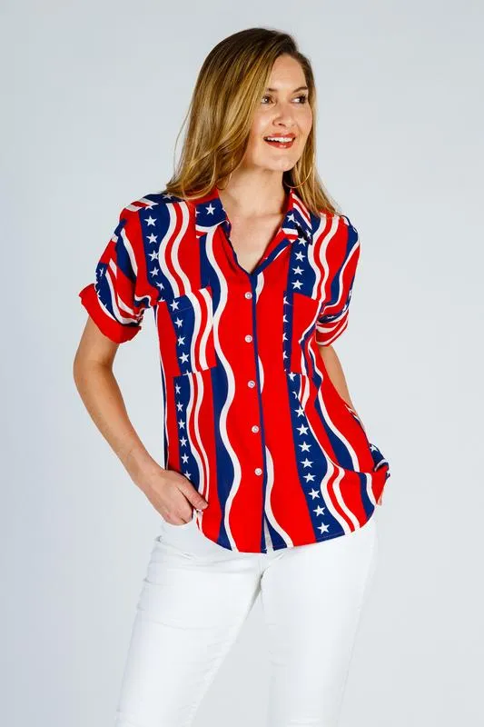 The Frequent Flyer Women's USA Hawaiian