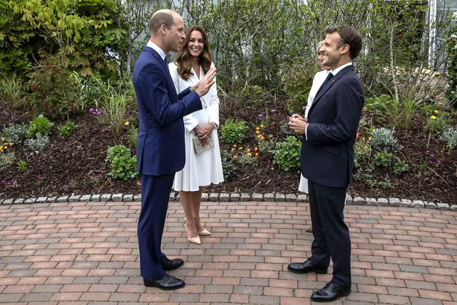 The Queen Charles William Kate Reunite Public After Philips Funeral