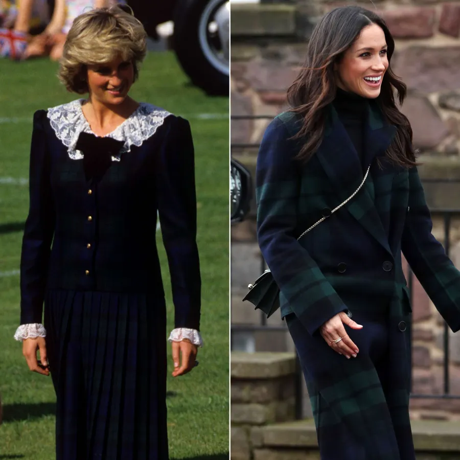 11 Times Meghan Markle Followed Princess Diana’s Fashionable Footsteps