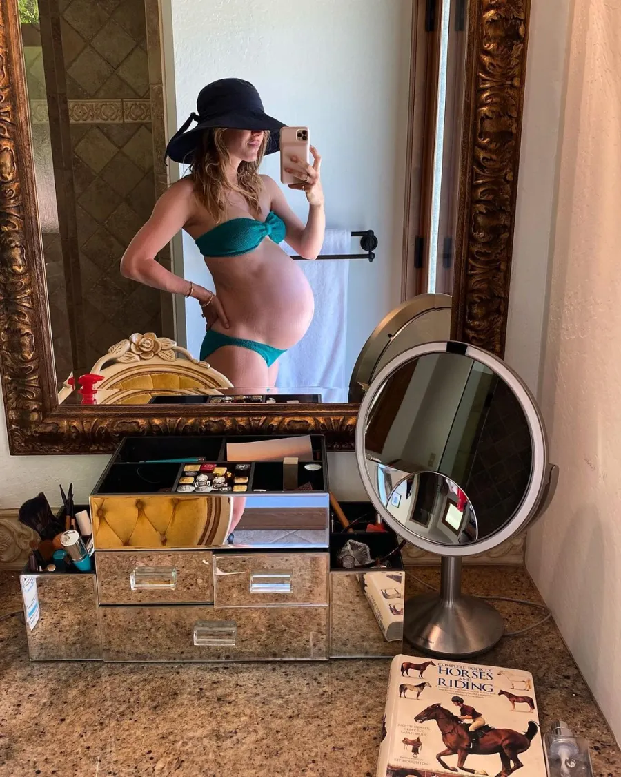 Tom Welling’s Wife Jessica, More Pregnant Stars Show Bumps in Bathing Suits