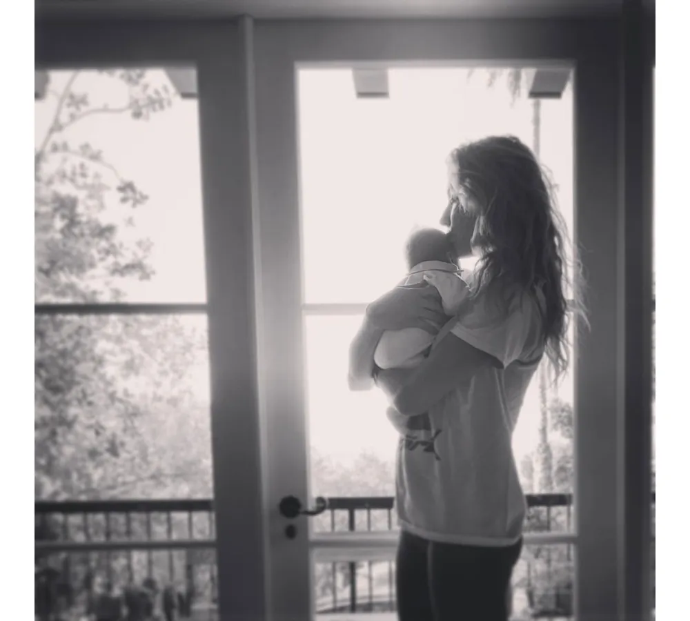 Troian Bellisario Describes Giving Birth to Her and Patrick J Adams 2nd Baby in a Car 3