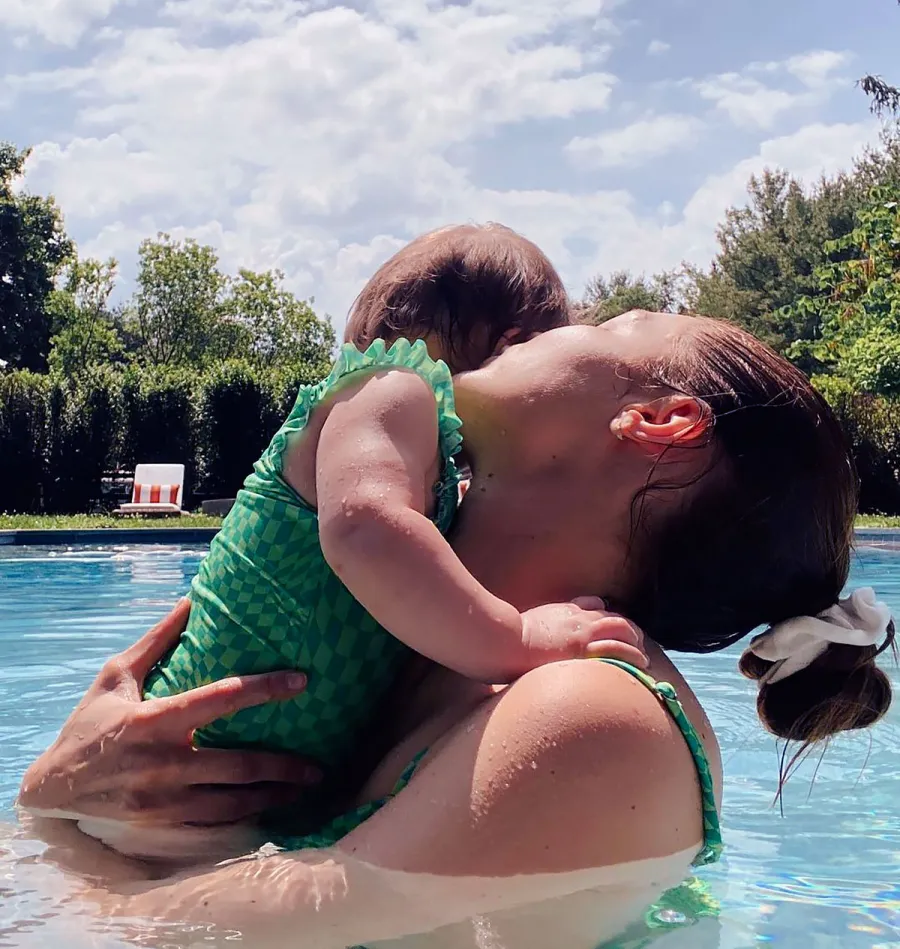 Twinning! All the Details on Gigi Hadid and Baby Khai’s Adorable Swimsuits