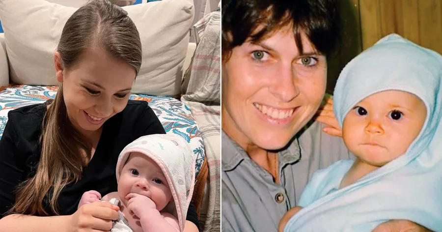 Twinning! Bindi Irwin Looks Just Like Daughter Grace in Throwback Pic